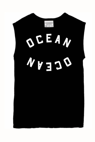 Rxmance Black Ocean Muscle T