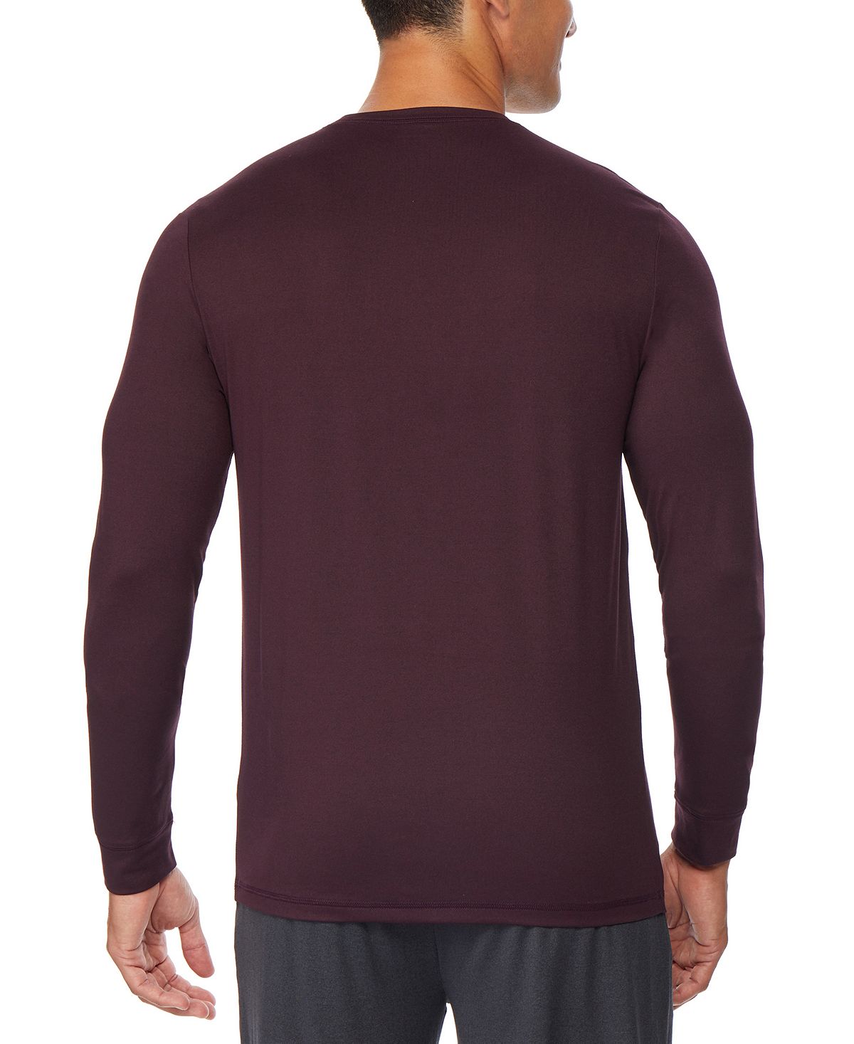 32 Degrees Ultra Lux Long-sleeve Sleep T-shirt Acai Berry