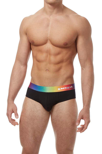 Papi Black Rainbow Brazilian Brief