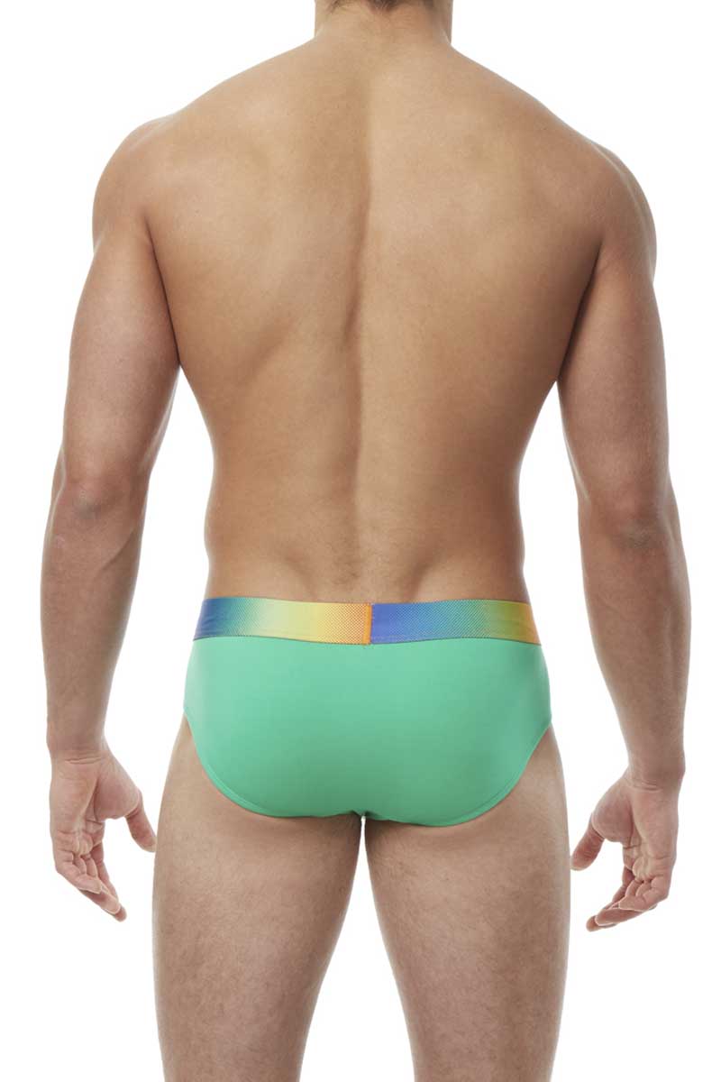 Papi Green Rainbow Brazilian Brief