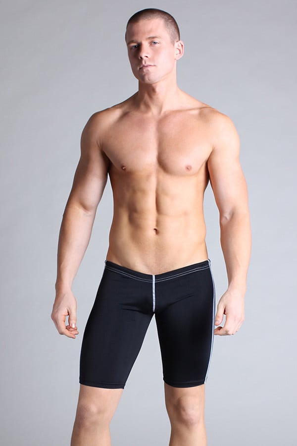 Timoteo Black Workout Legging Short