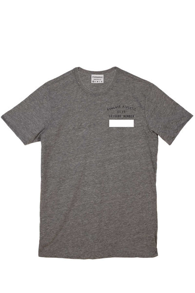 Rxmance Heather Grey Club Crew Tee