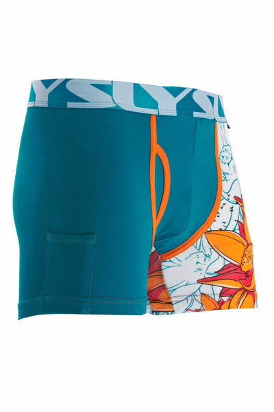 Sly Blue Lotus Boxer Brief