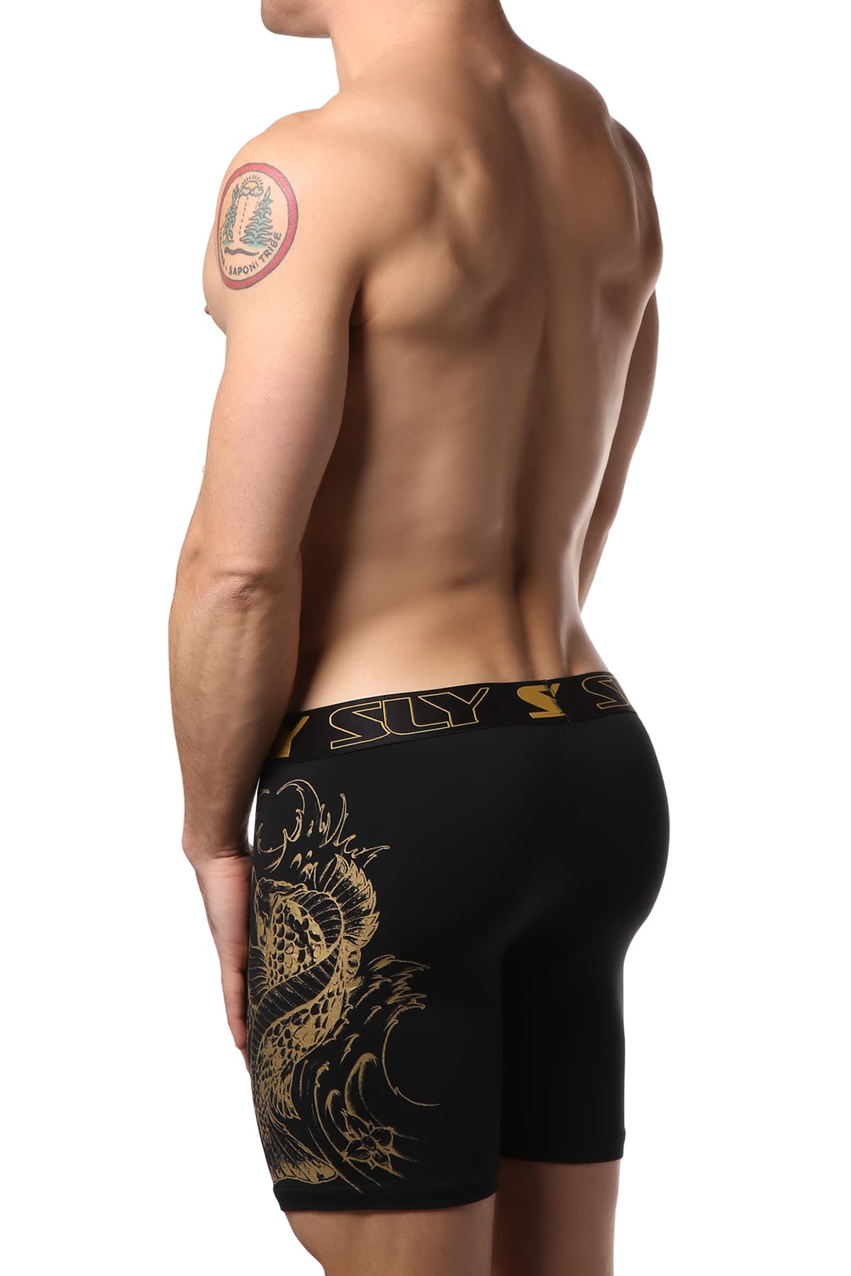 Sly Black Real McKoi Boxer Brief - Long