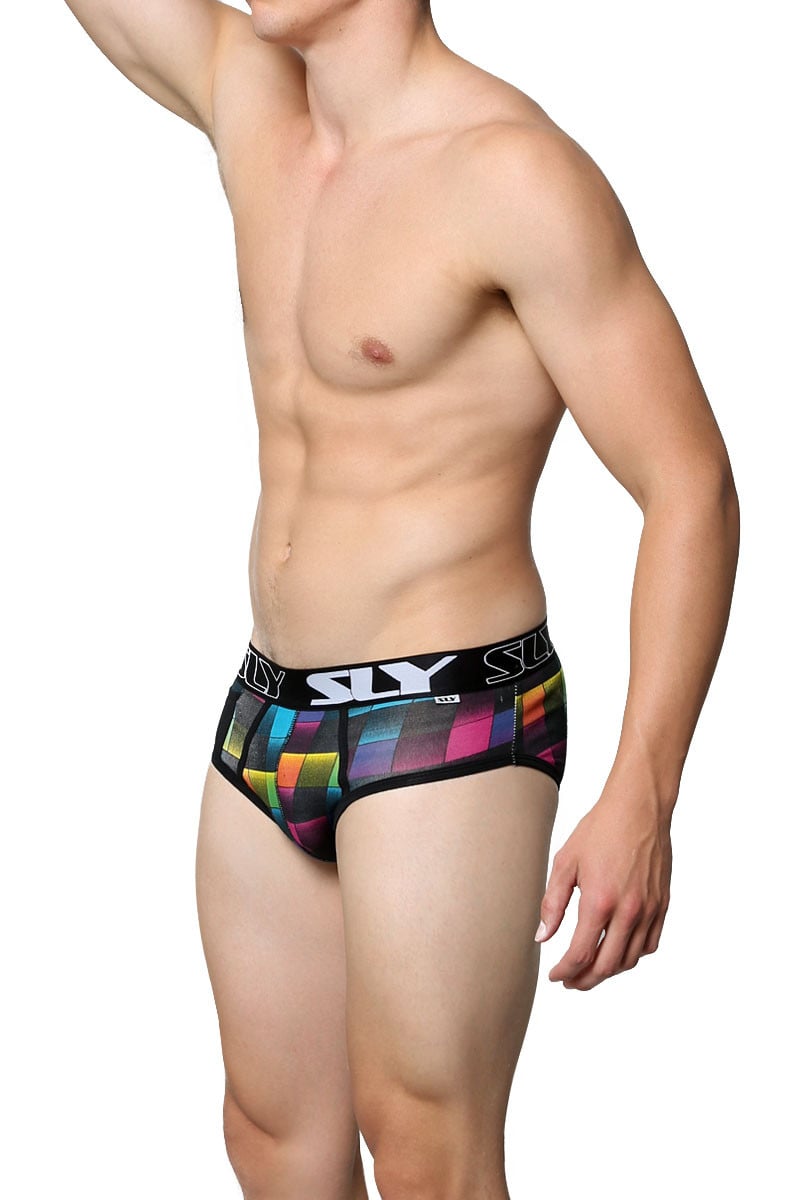 Hyper Plaid Brief