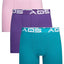 AQS Pink/Purple/Teal Boxer Brief 3-Pack