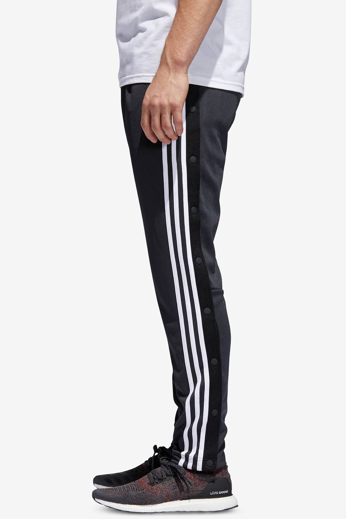 adidas Men's Essentials Fleece Tapered Pants Black – CheapUndies