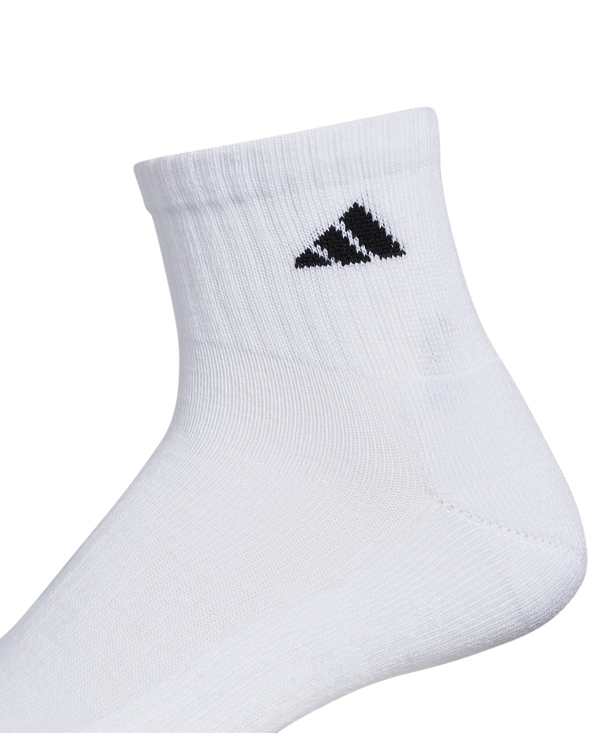 Adidas Cushioned Quarter Extended Socks 6-pack White