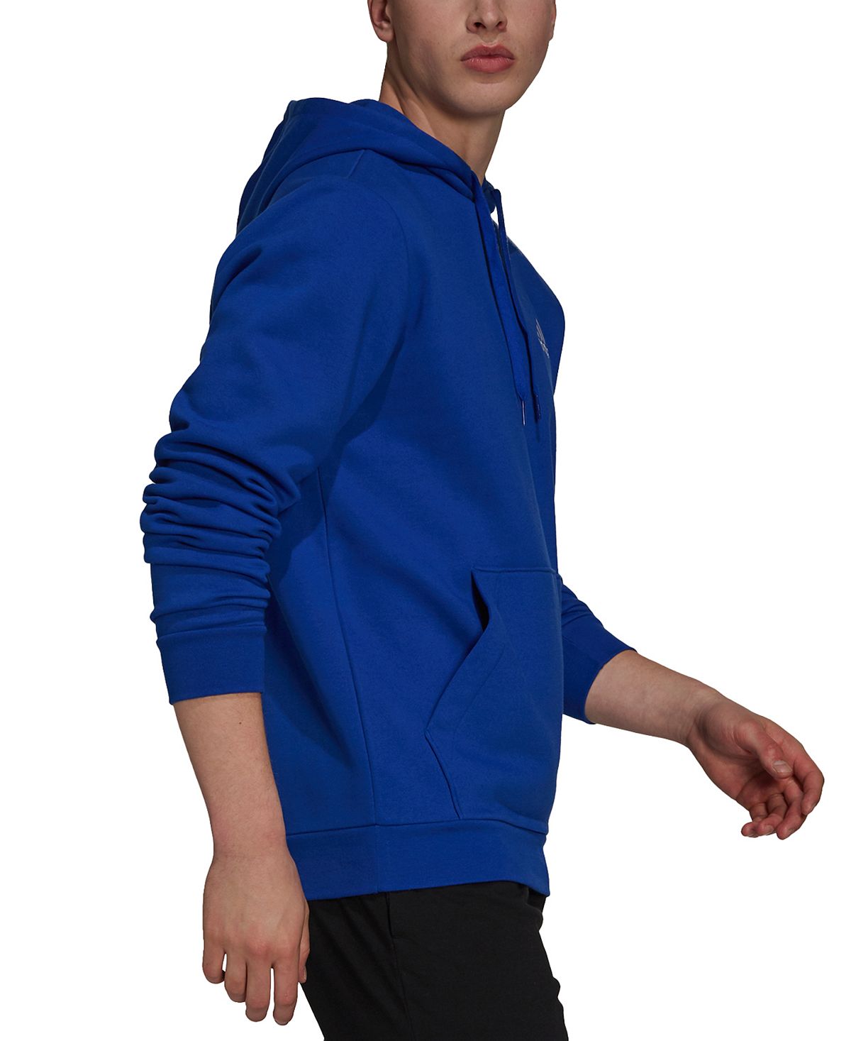 Adidas Feel Cozy Essentials Fleece Pullover Hoodie Bold Blue