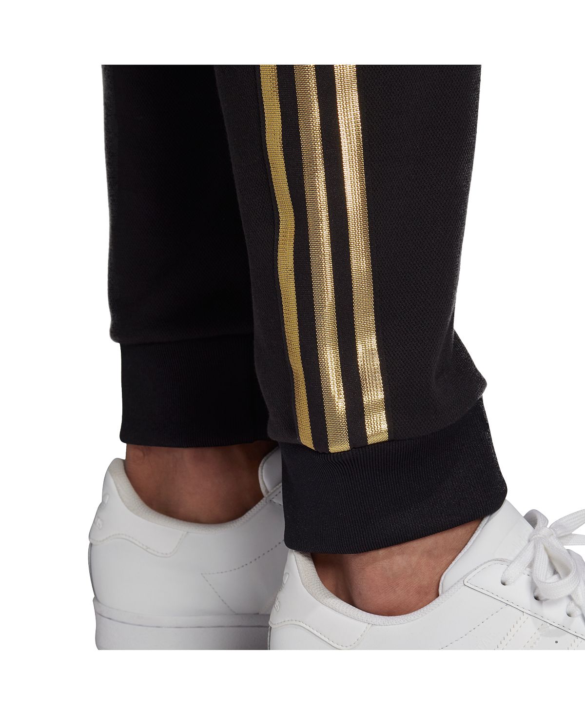 adidas Men's Essentials Fleece Tapered Pants Black – CheapUndies