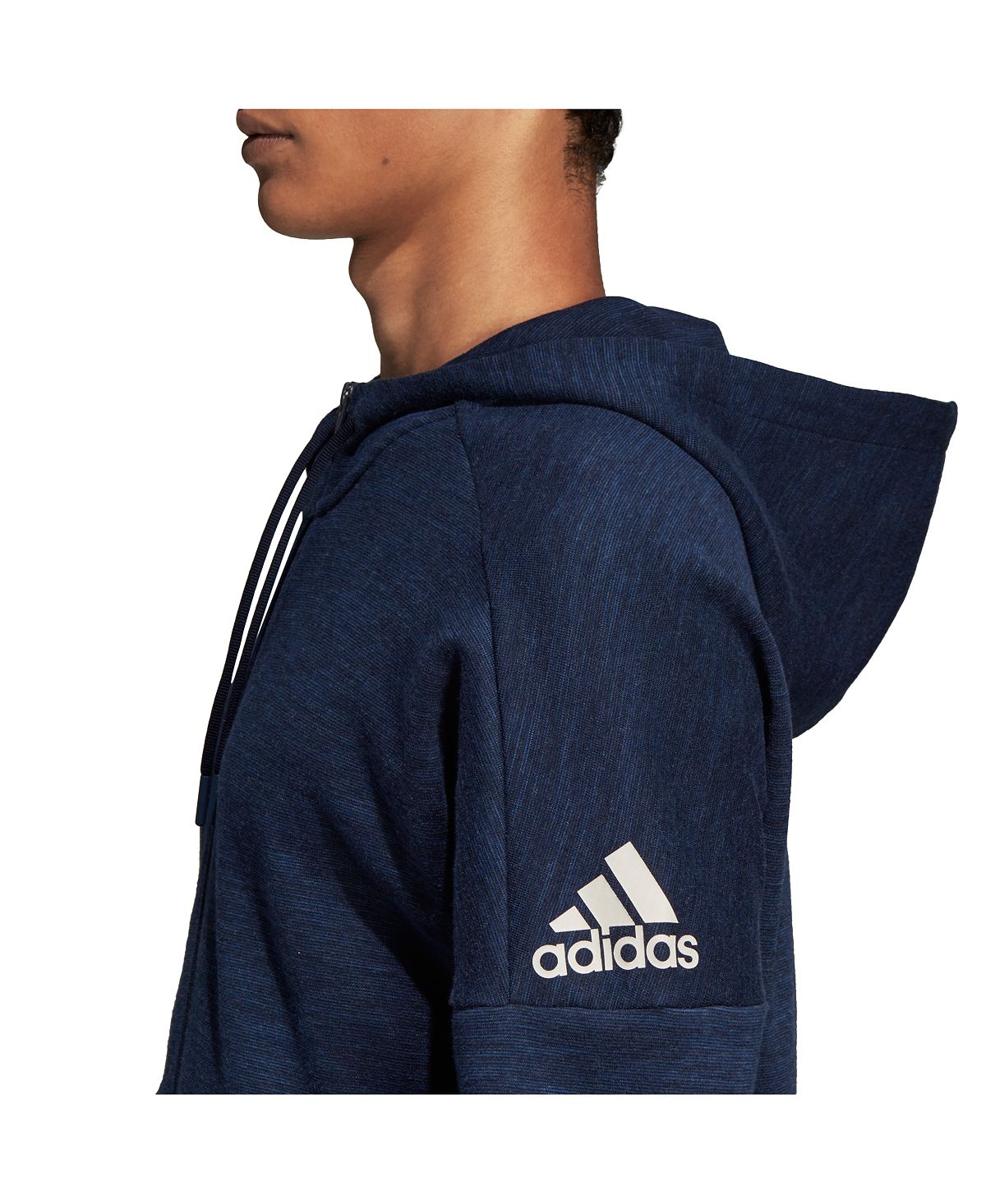 Adidas Stadium Id Zip Hoodie Dark Blue CheapUndies