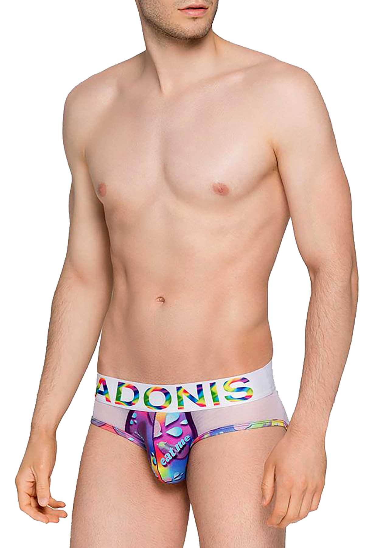 Adonis Pride Sexting Rainbow Brief