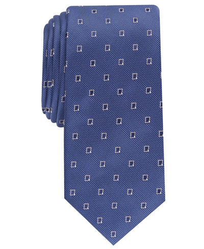 Alfani Slim Neat Tie Navy