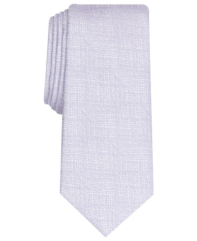 Alfani Solid Slim Tie Lavander