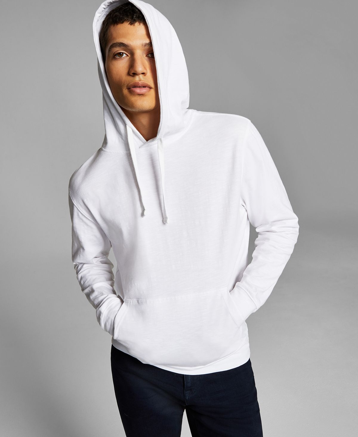 And Now This Lightweight Hoodie White