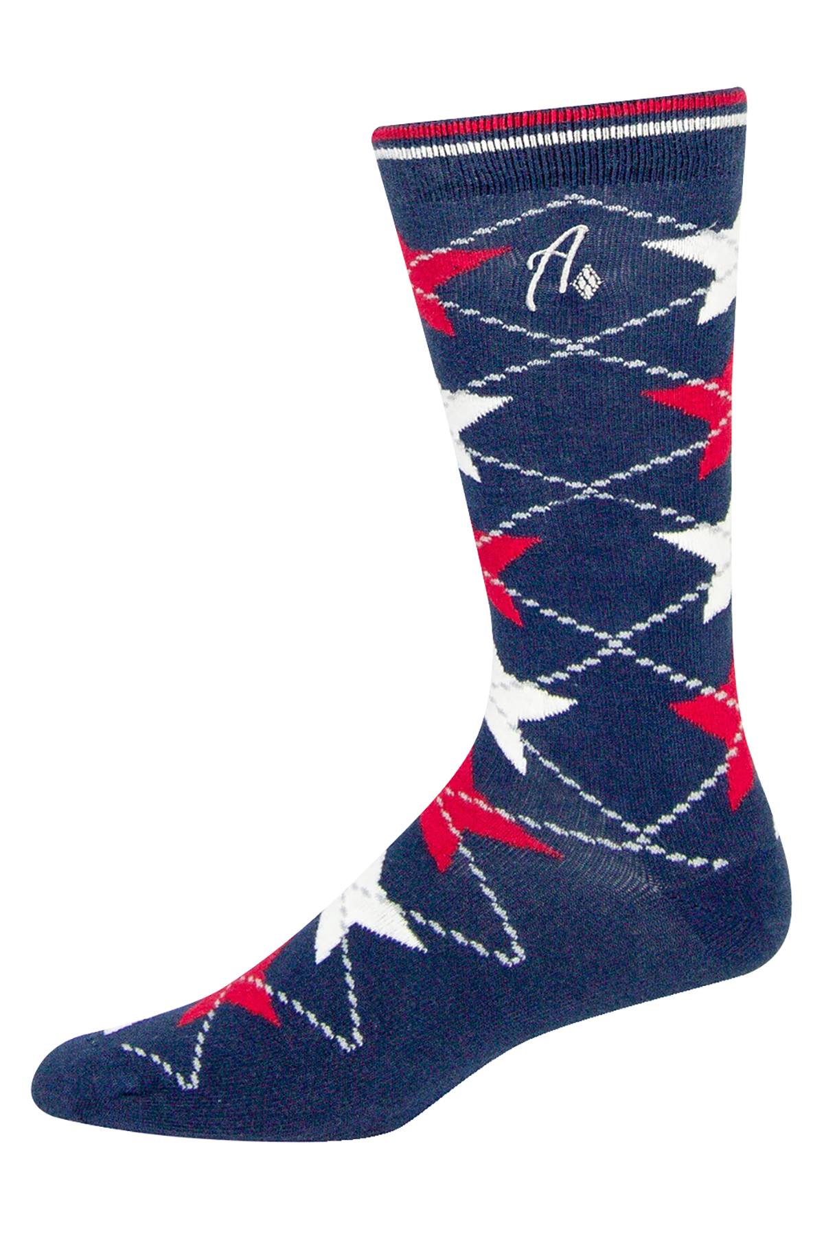 Argoz Navy Wingman Crew Sock