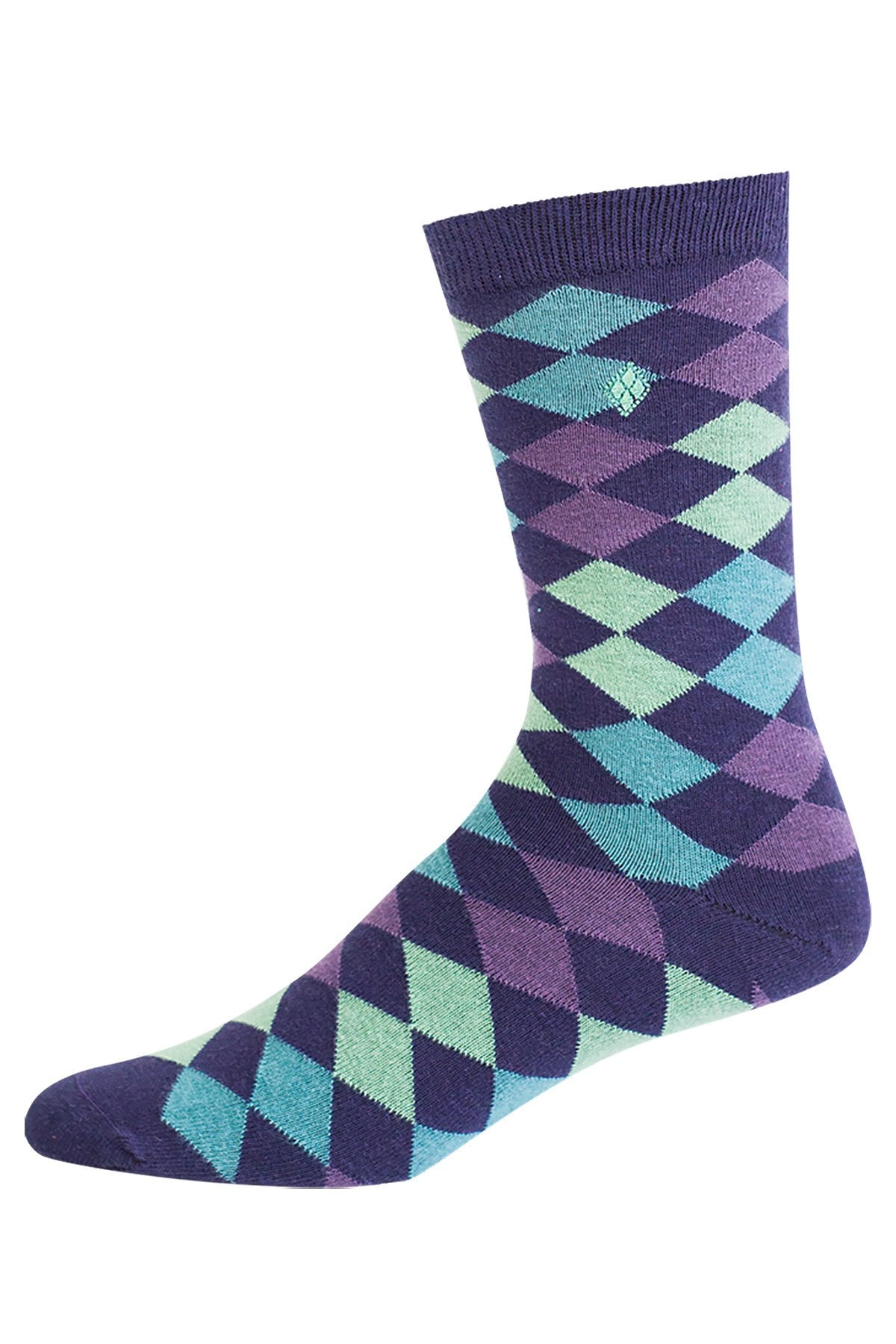 Argoz Purple Chameleon Crew Sock