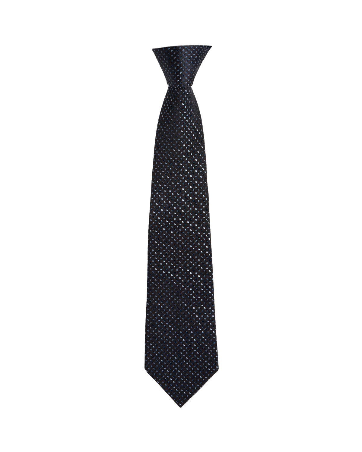 Armani Emporio Dot Pattern Classic Tie Black/Blue