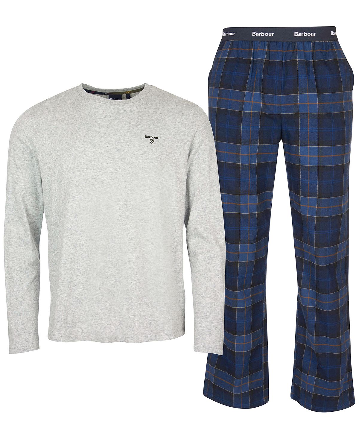 Barbour Doug Pajama Set Midnight Tartan