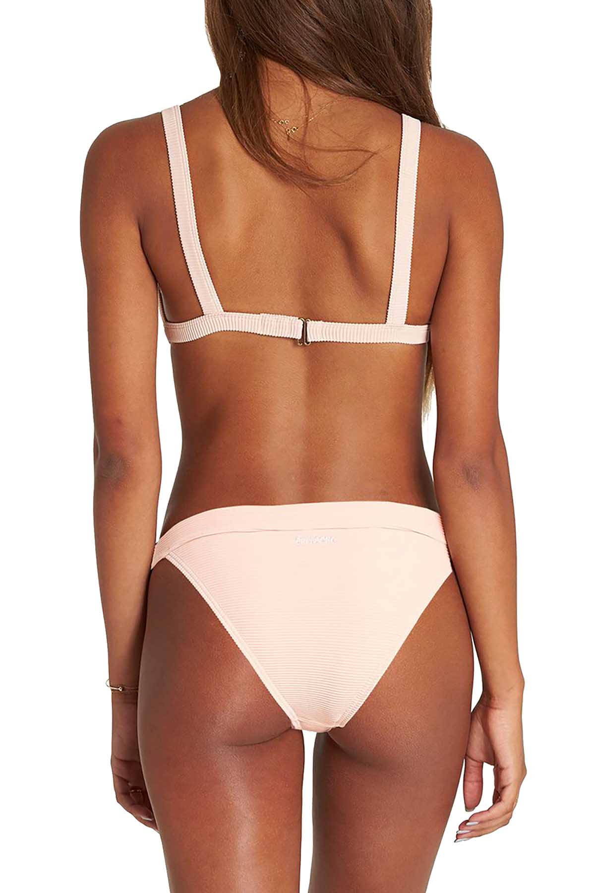 Billabong Barely Blush Tanlines Fixed Triangle Bikini Top