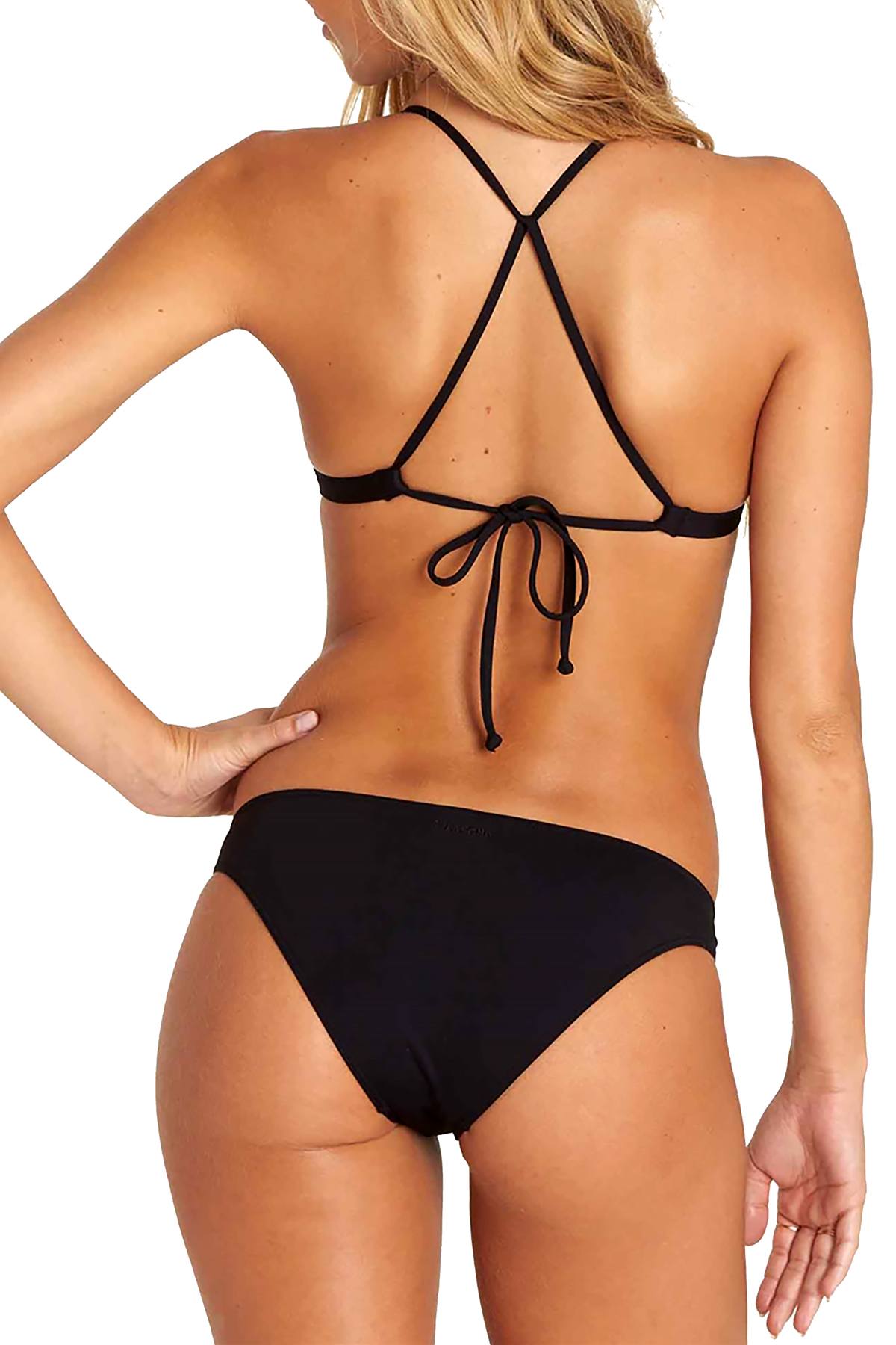 Billabong Black Sol Searcher Tropic Bikini Bottom