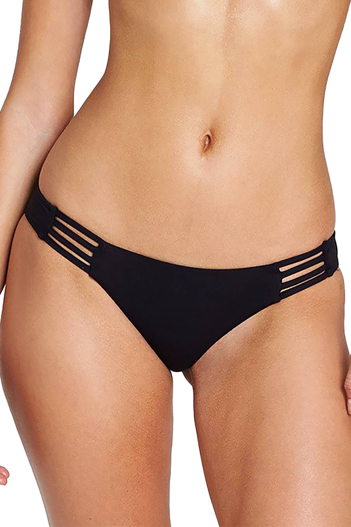 Billabong Black Sol Searcher Tropic Bikini Bottom