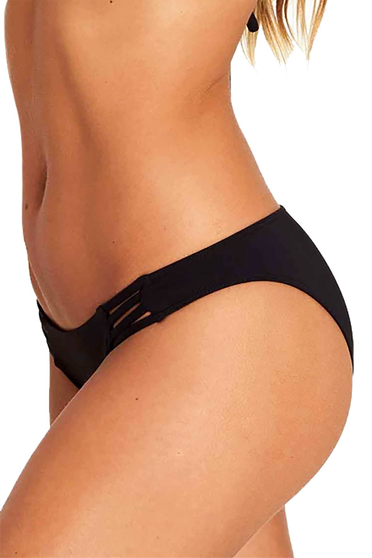 Billabong Black Sol Searcher Tropic Bikini Bottom