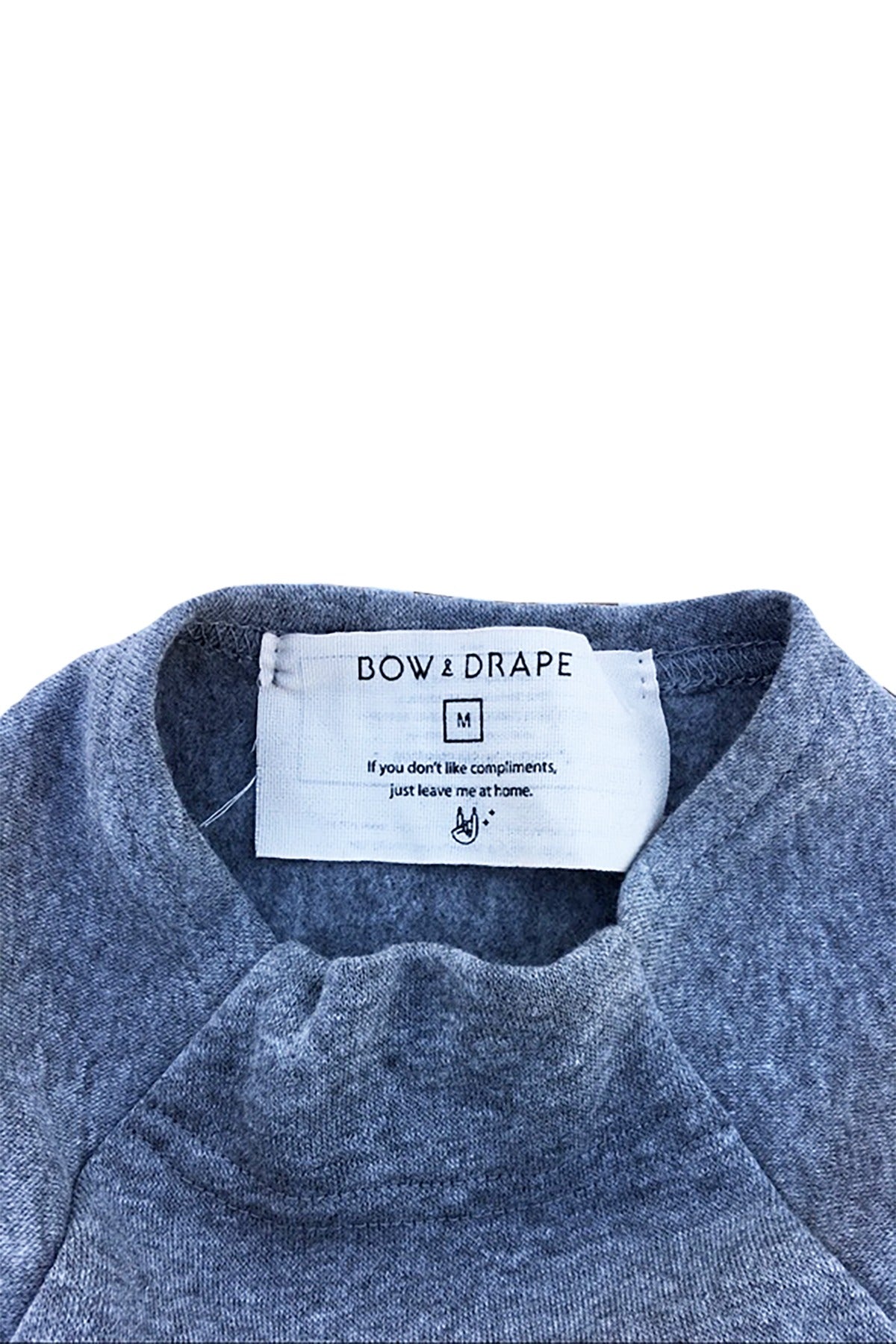 Bow & Drape Heather Grey The Boss Dog Sweatshirt