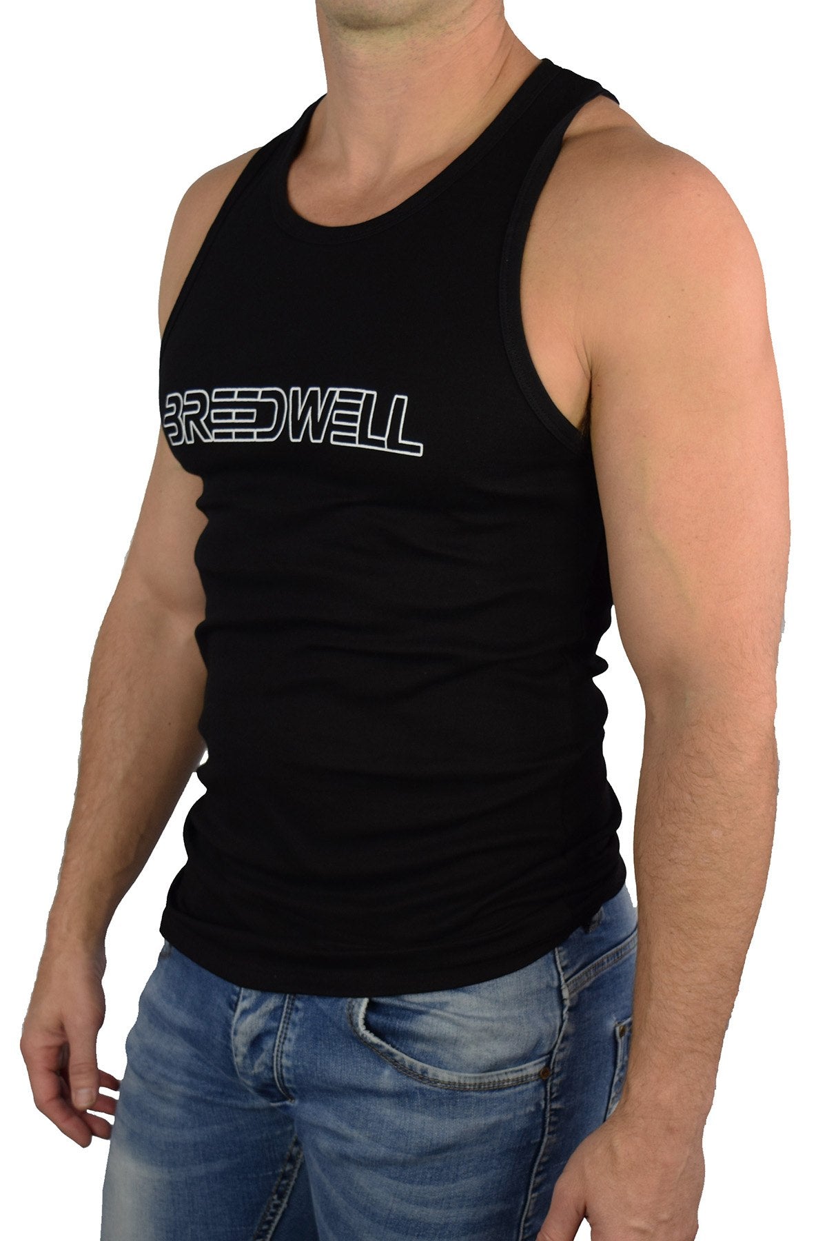 Breedwell Black Logo Tank Top