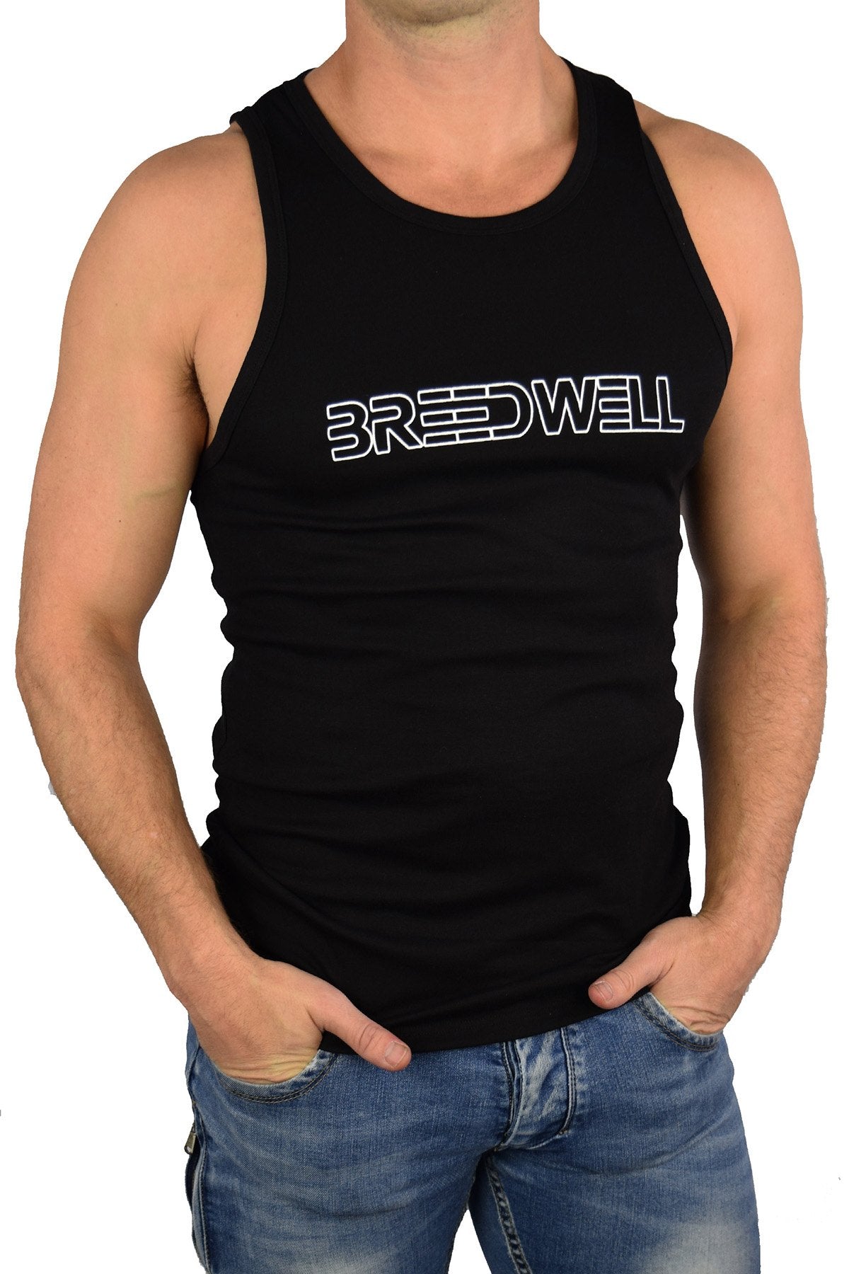 Breedwell Black Logo Tank Top