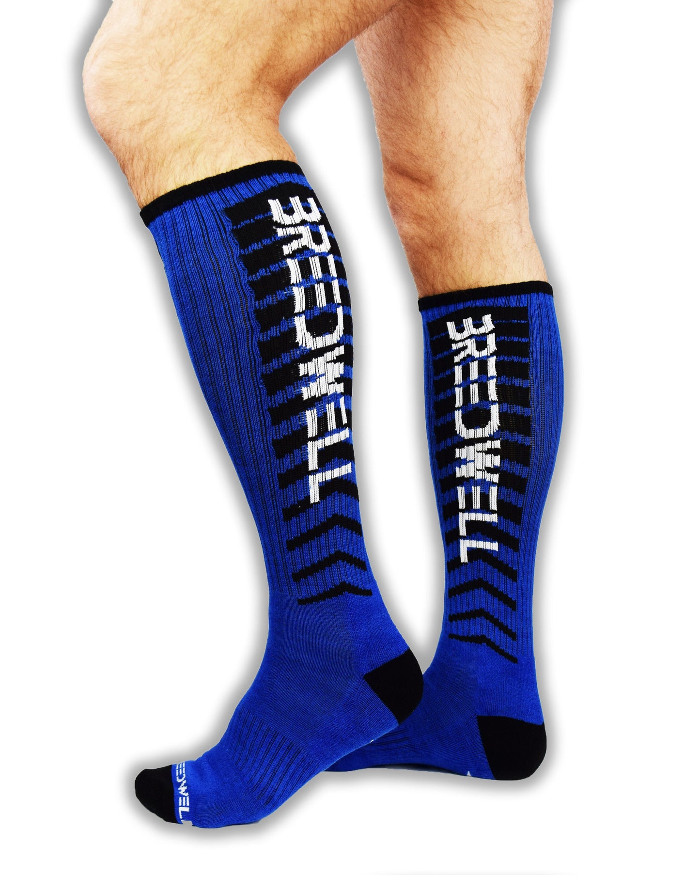 Breedwell Blue Hazard F You Socks