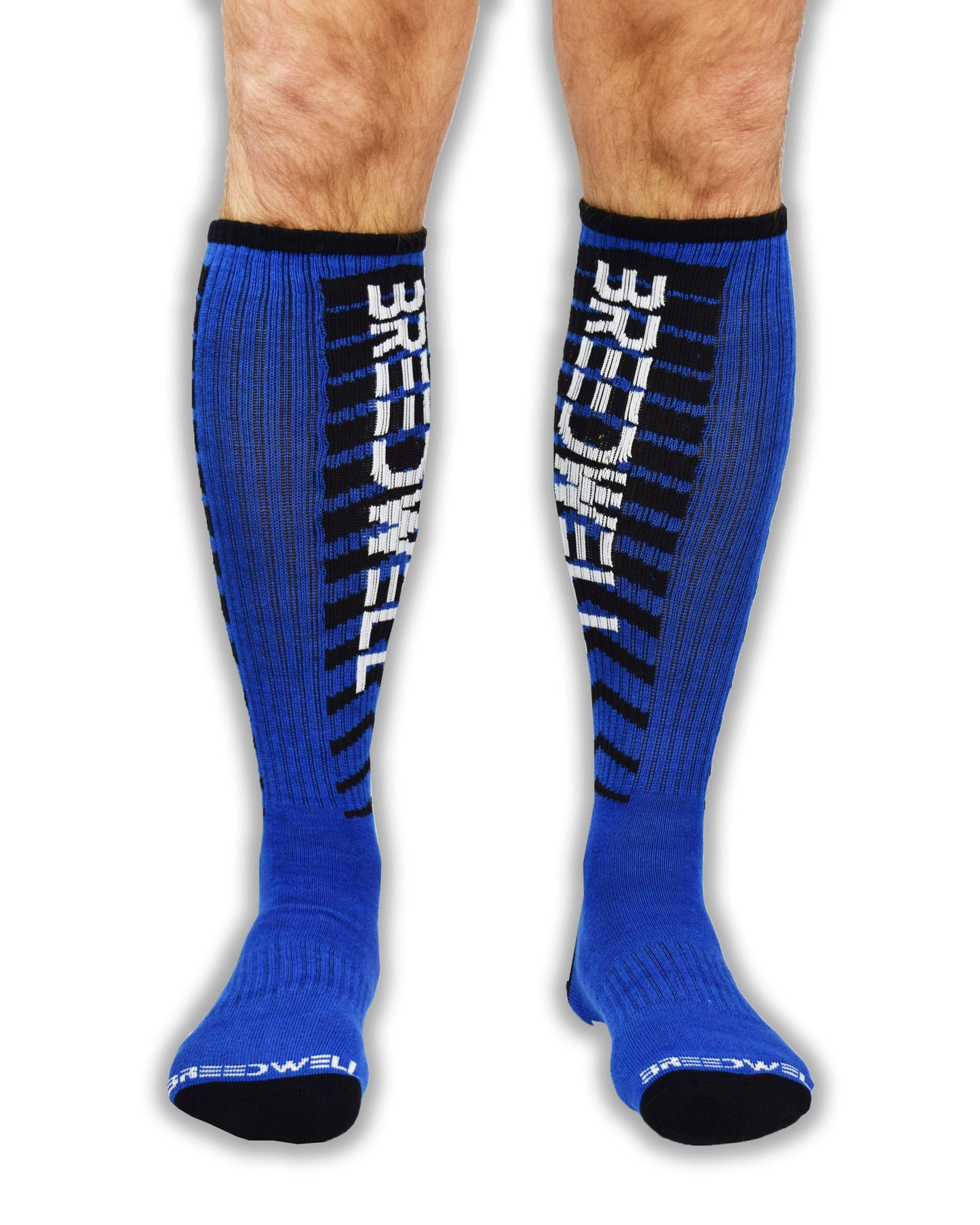 Breedwell Blue Hazard F You Socks