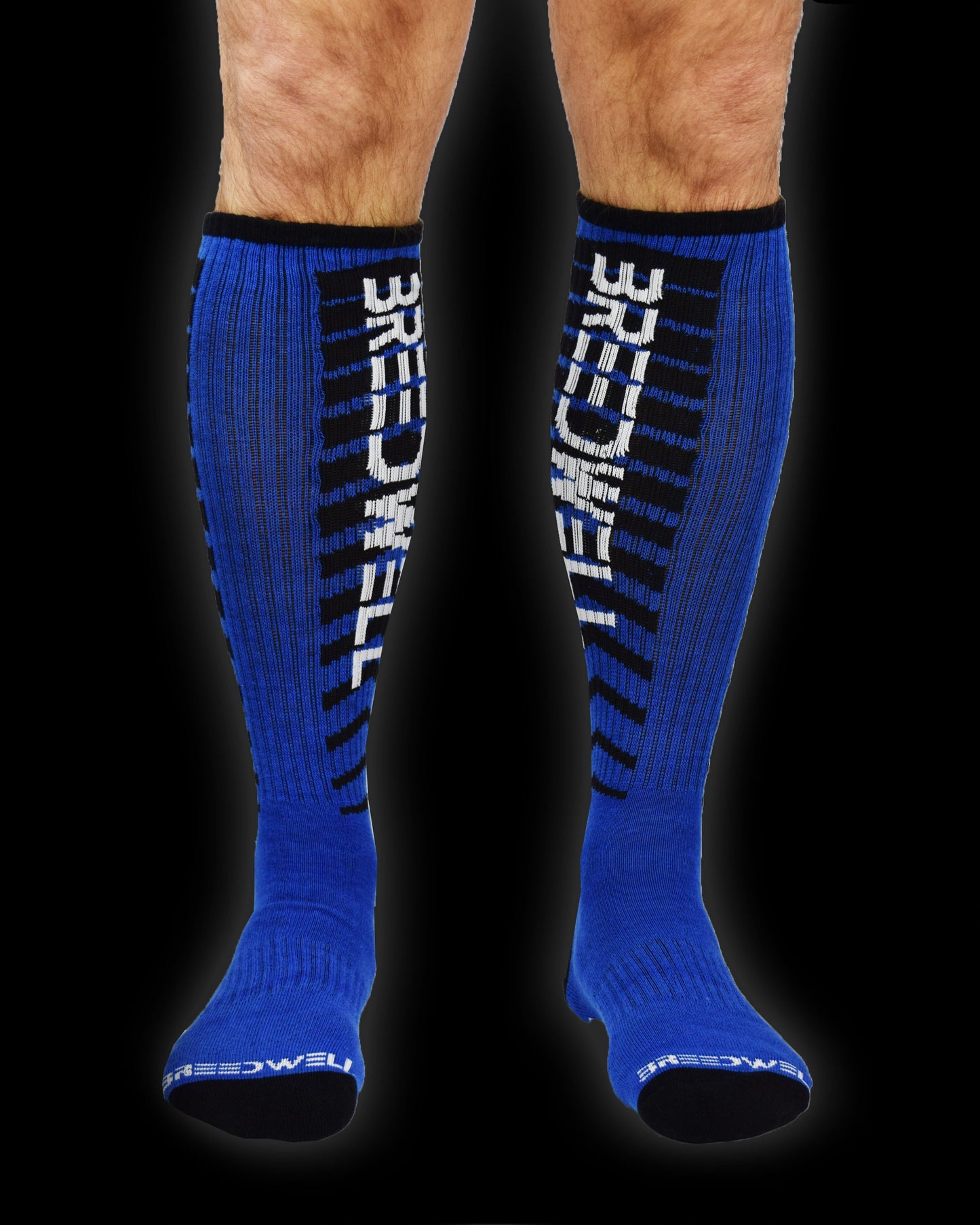 Breedwell Blue Hazard F You Socks