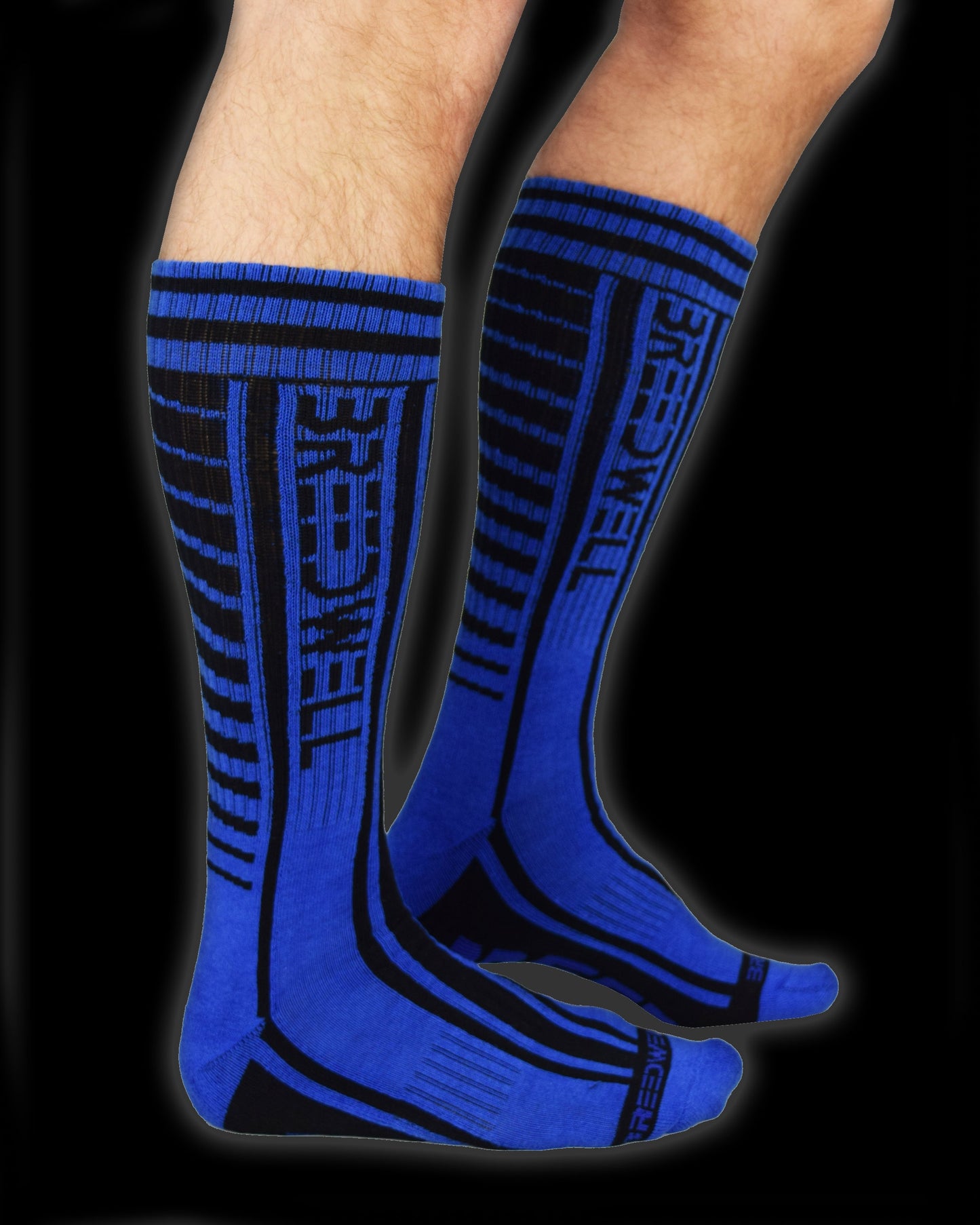 Breedwell Blue Moto Breed Socks