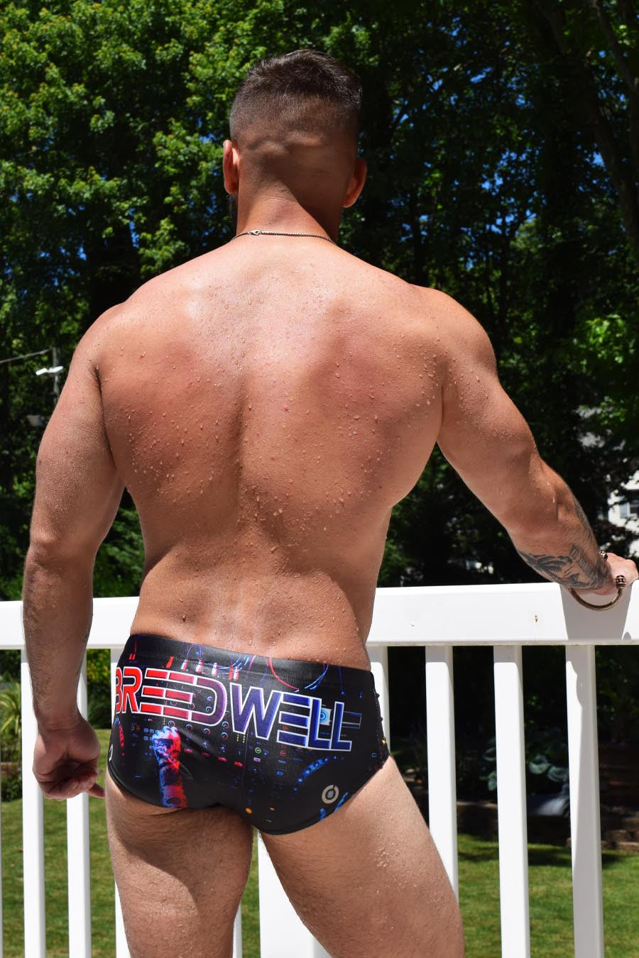 Breedwell God Is A DJ Swim Brief