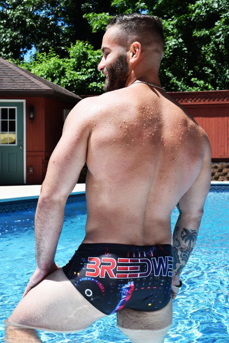 Breedwell God Is A DJ Swim Brief