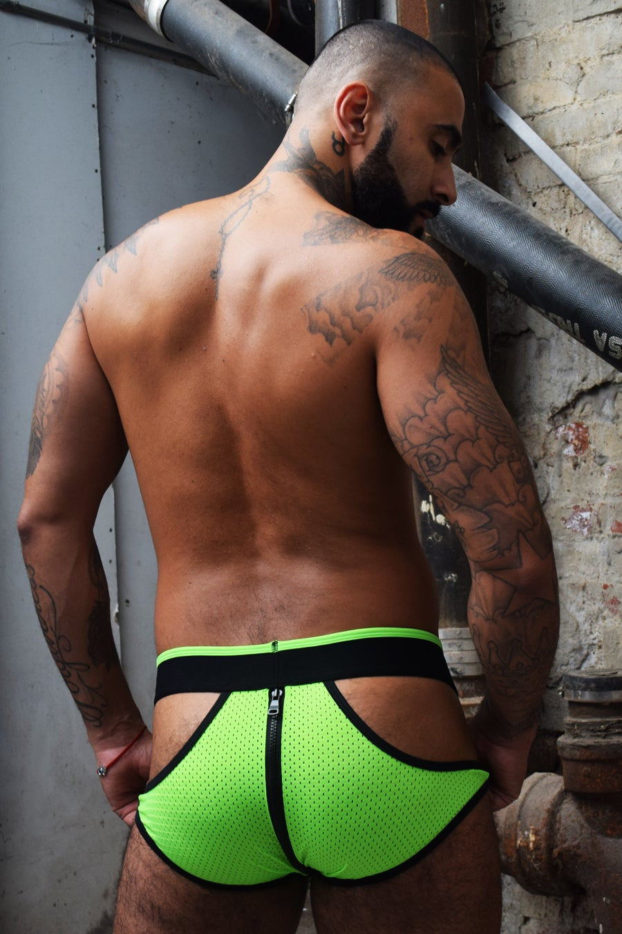 Breedwell Neon Green Moneymaker Brief