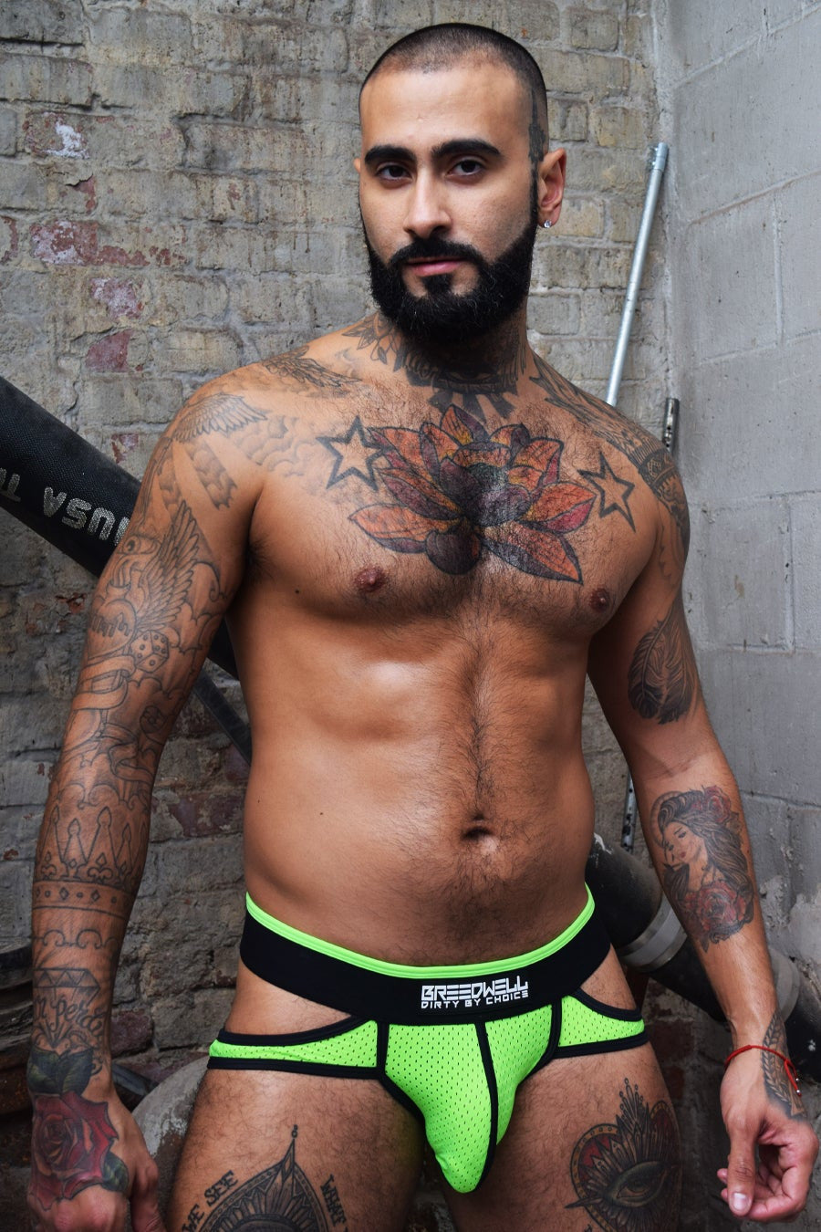 Breedwell Neon Green Moneymaker Brief