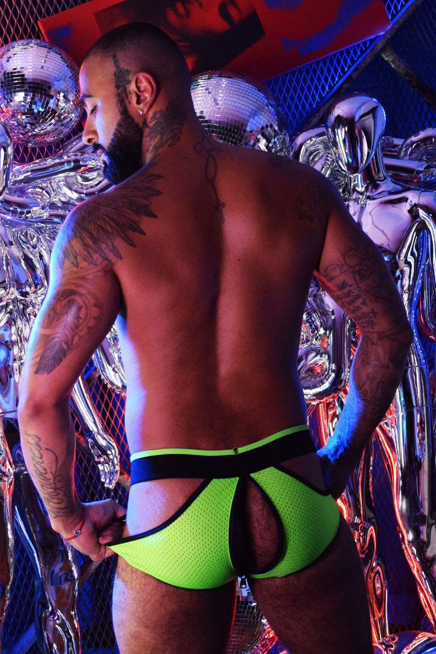 Breedwell Neon Green Moneymaker Brief