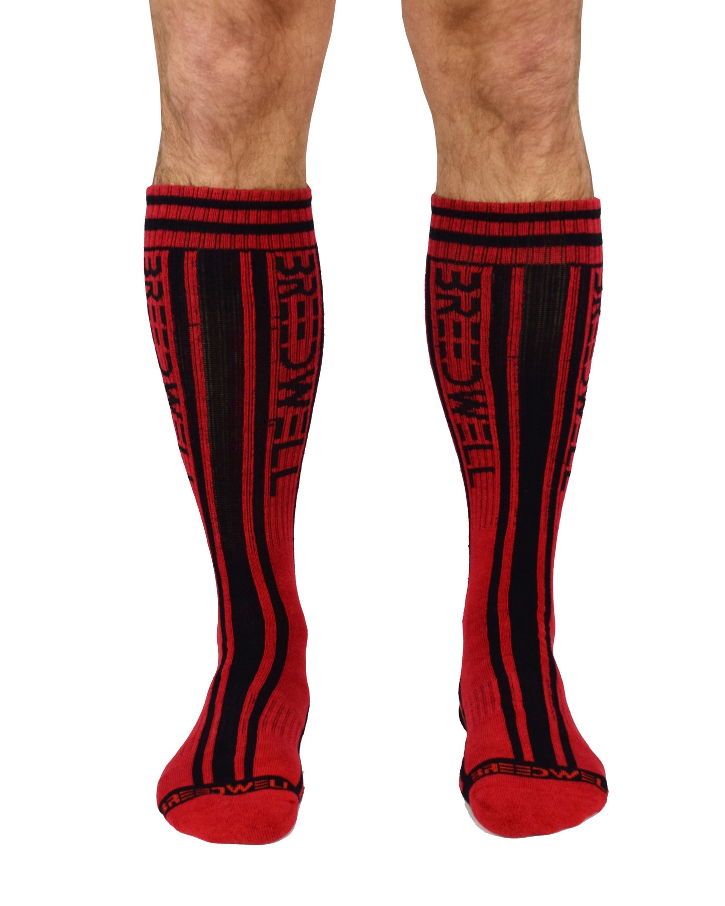 Breedwell Red Moto Breed Socks