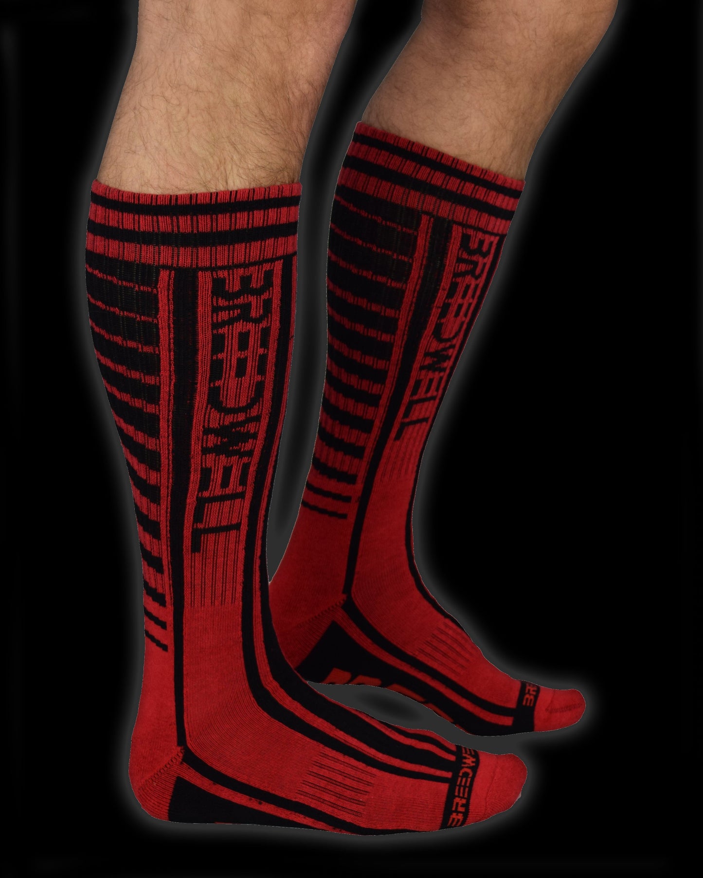 Breedwell Red Moto Breed Socks