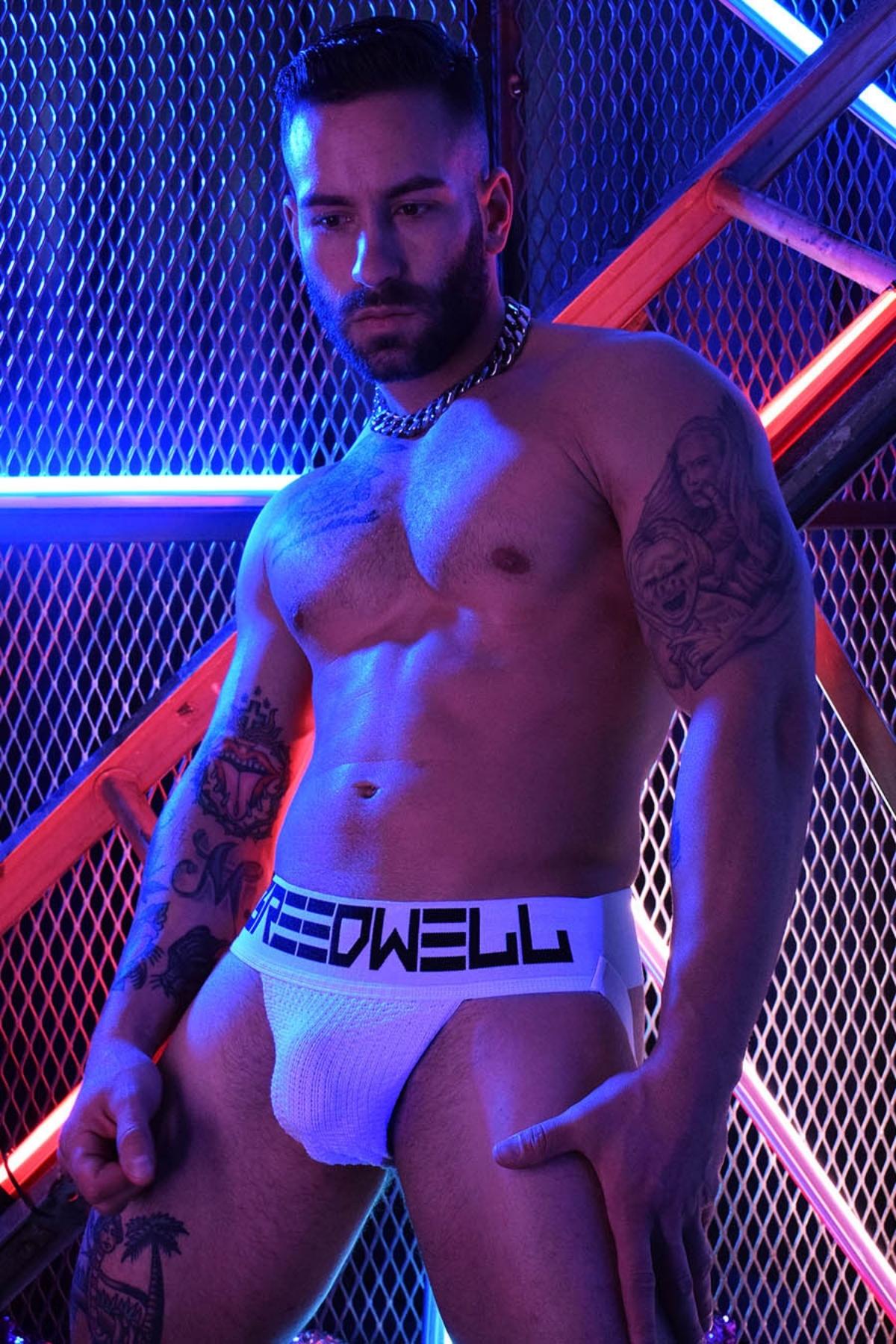 Breedwell White New School Jock