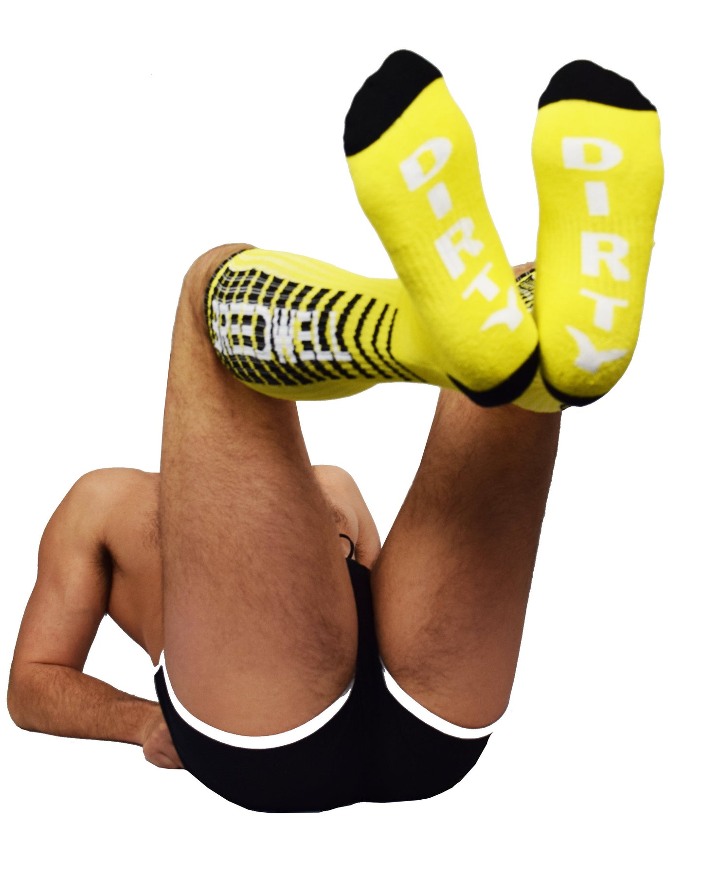 Breedwell Yellow Hazard Dirty Socks