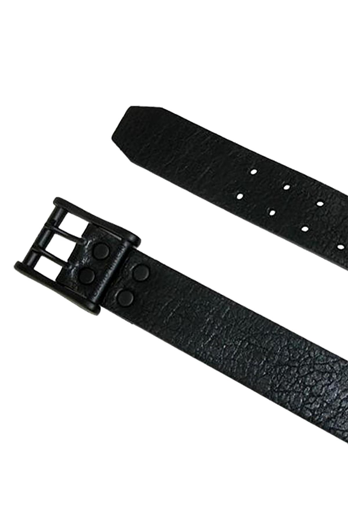 Buffalo by David Bitton Black Double Prong Belt