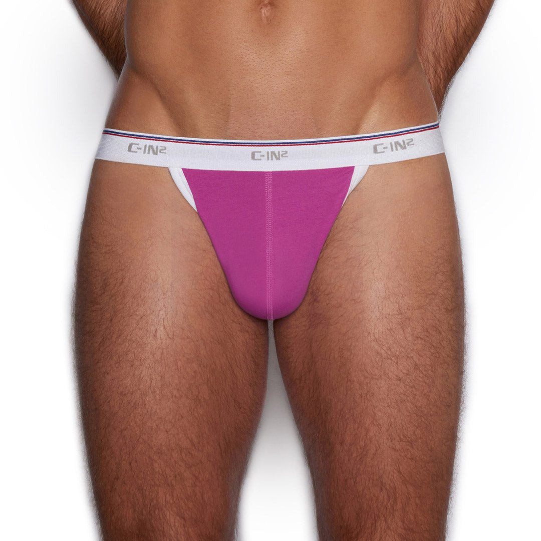 C-IN2 Pierre Pink Throwback Thong