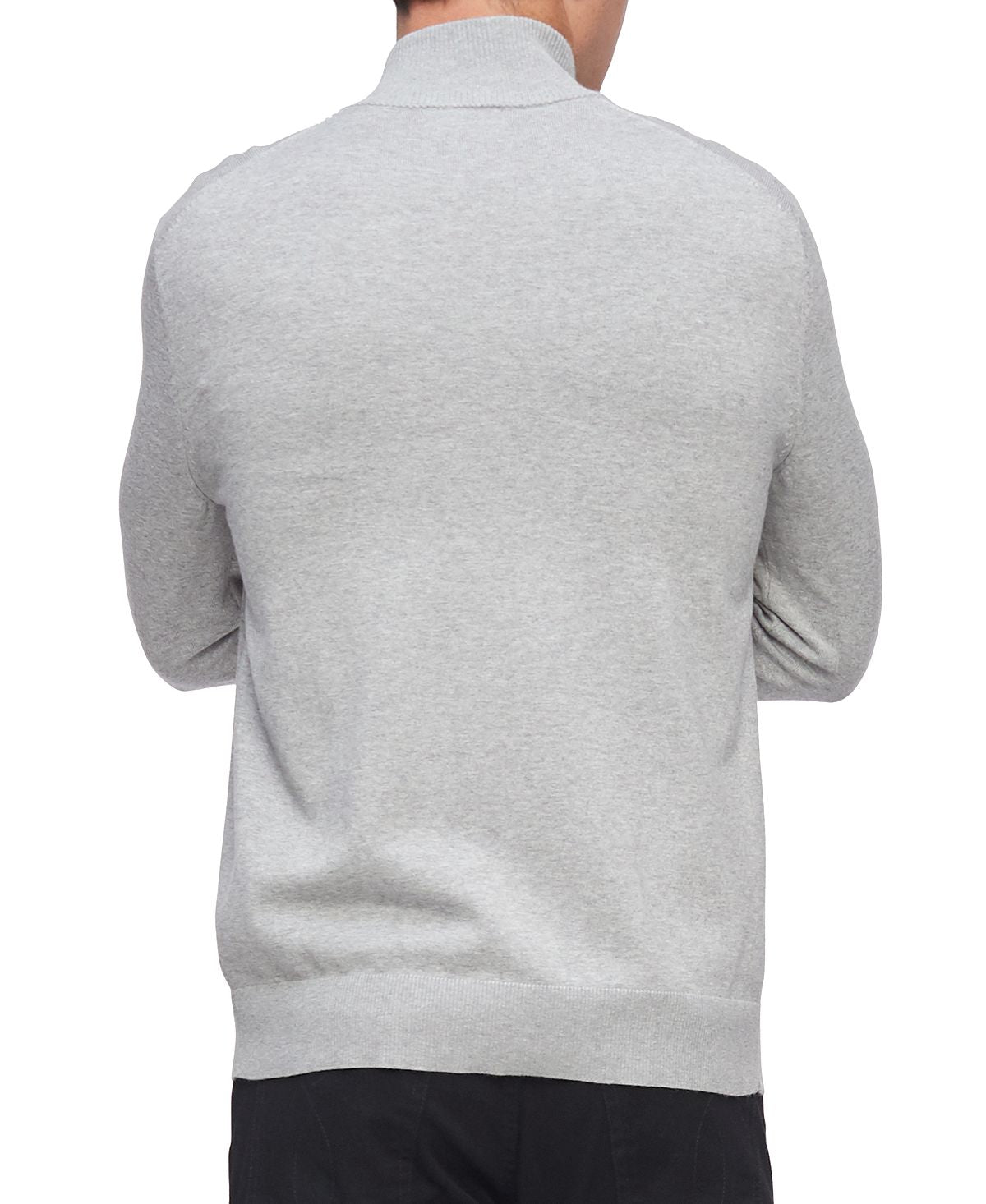 Calvin Klein 1/4-zip Sweater Heroic Gray Heather