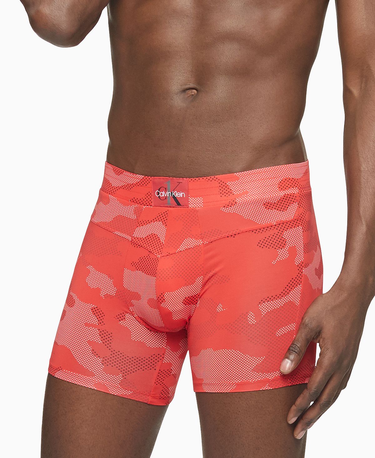 Calvin Klein Ck One Camo Low Rise Trunks Rudy Camo