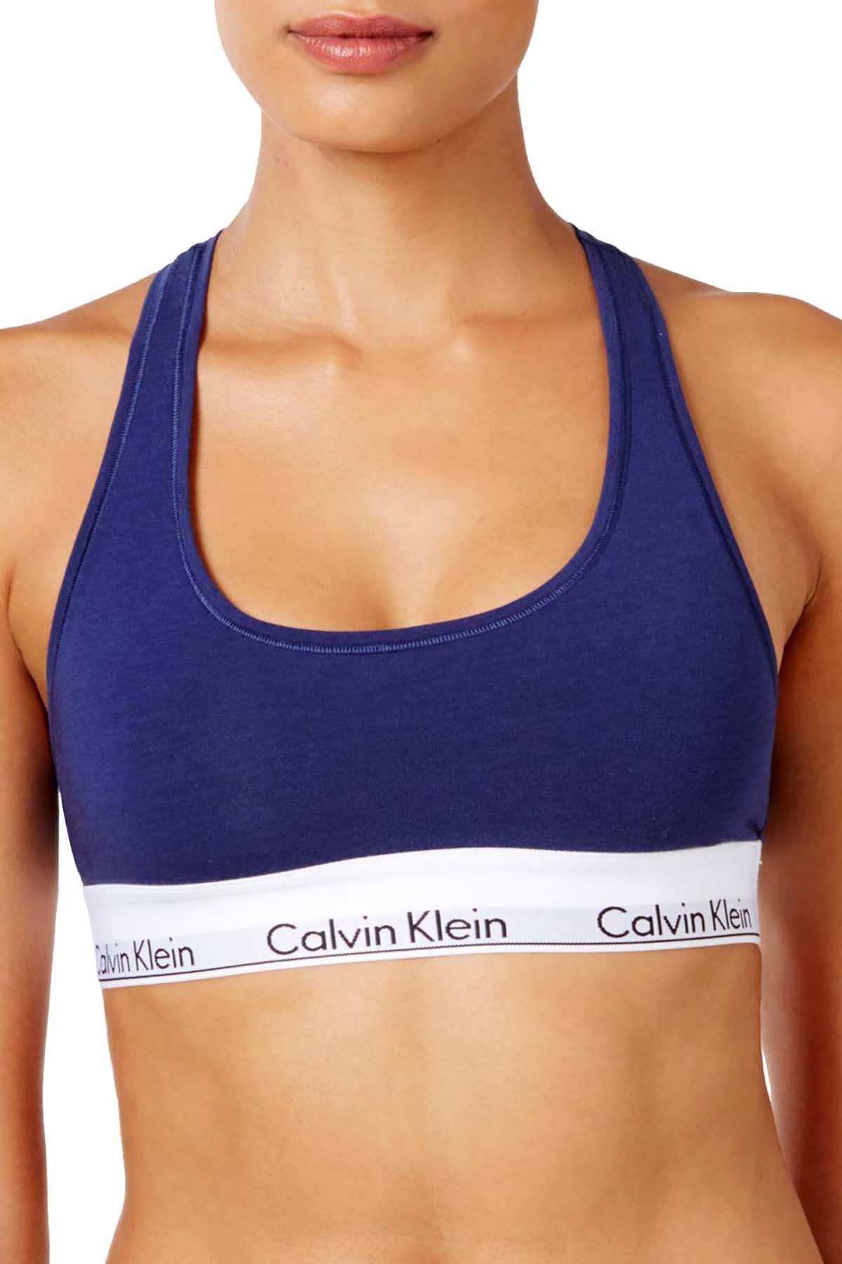 Calvin Klein Coastal Blue Modern Cotton Bralette