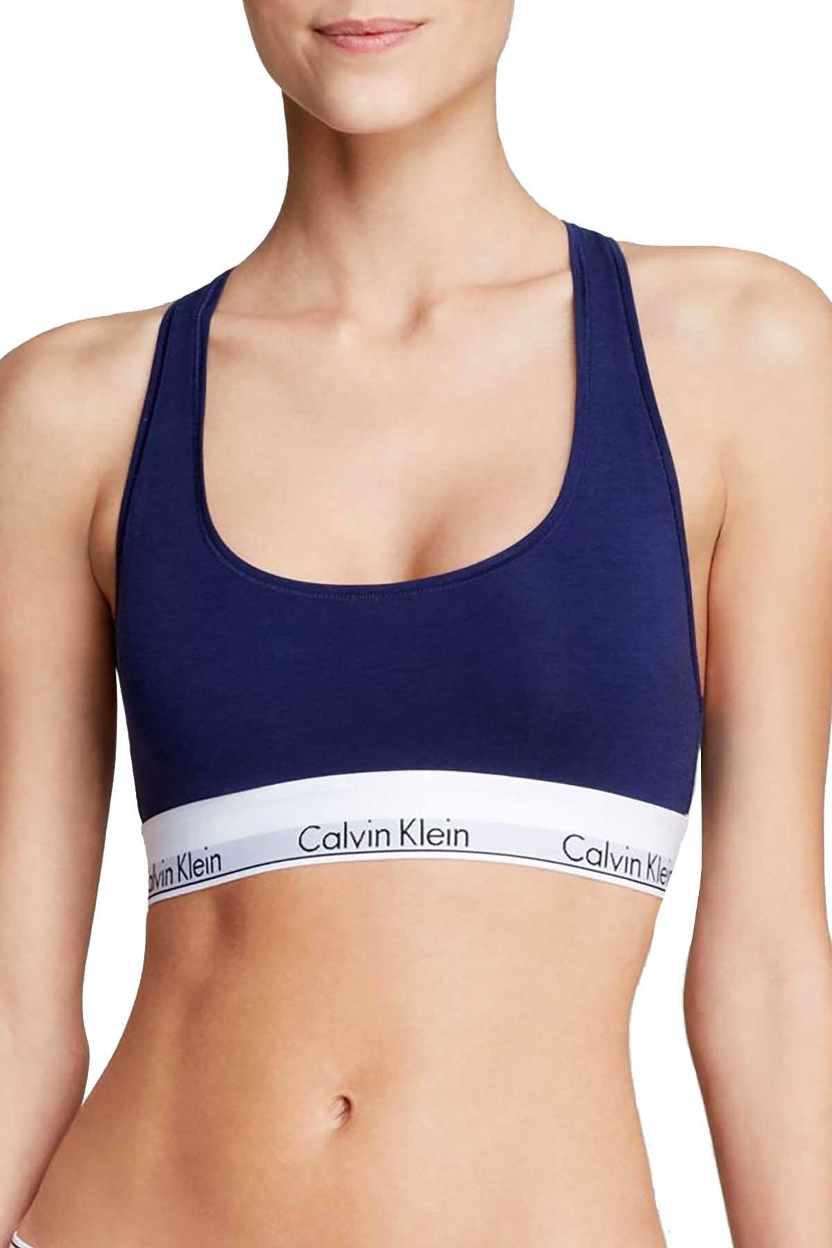 Calvin Klein Coastal Blue Modern Cotton Bralette