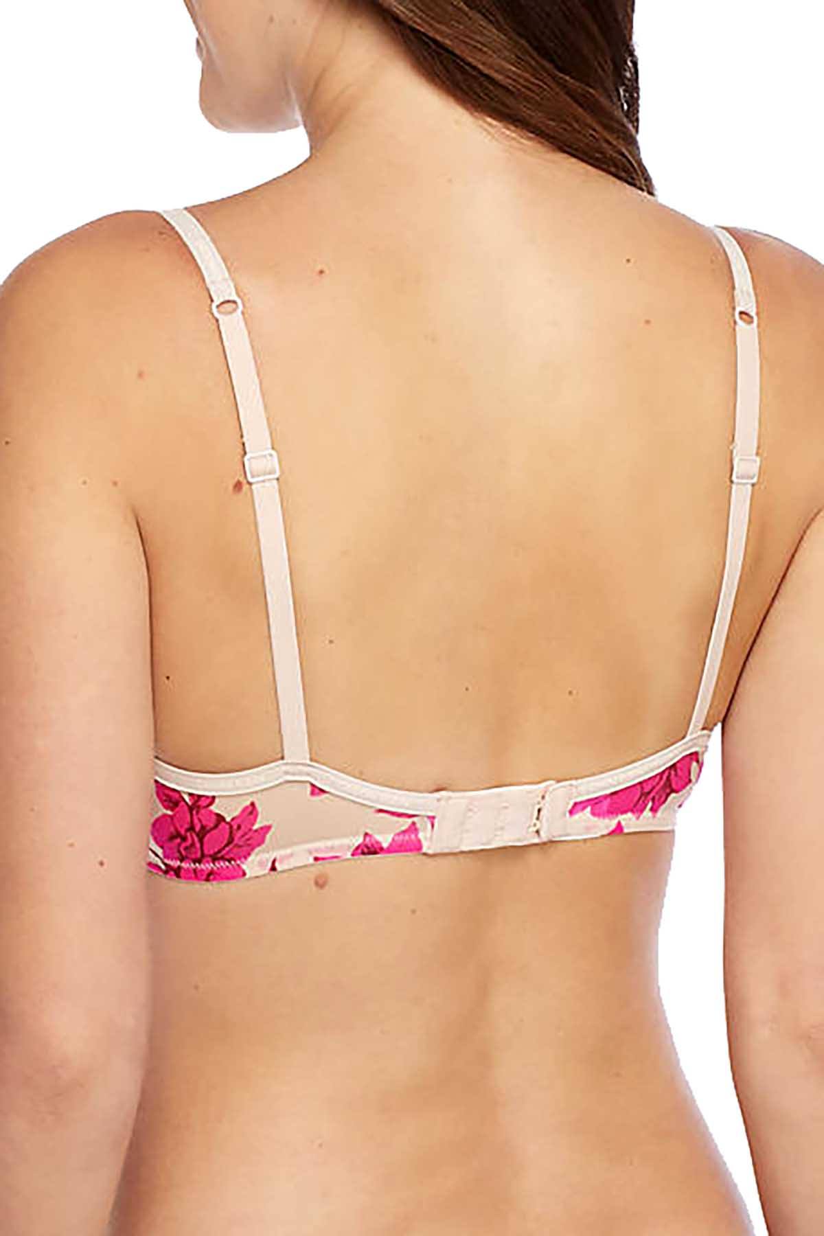 Calvin Klein, Intimates & Sleepwear, Calvin Klein Sheer Marquisette  Underwire Unlined Demi Bra Pink 34a New